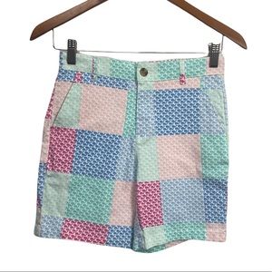 Vineyard Vines Multicolor Patchwork Kids Shorts